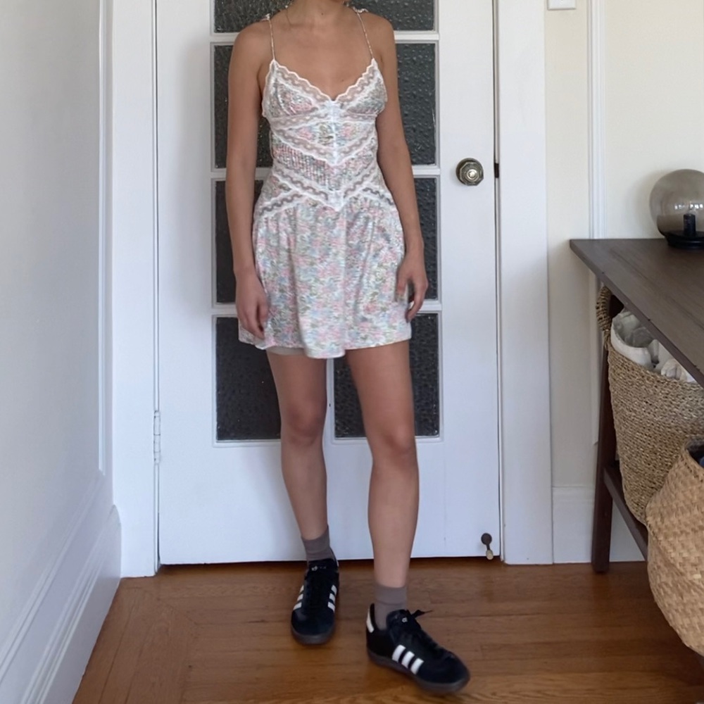For Love & Lemons Farrah Slip Dress